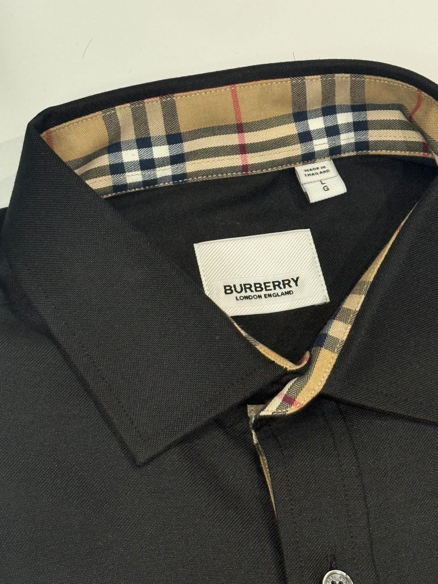 Burberry Camisa Manga Larga