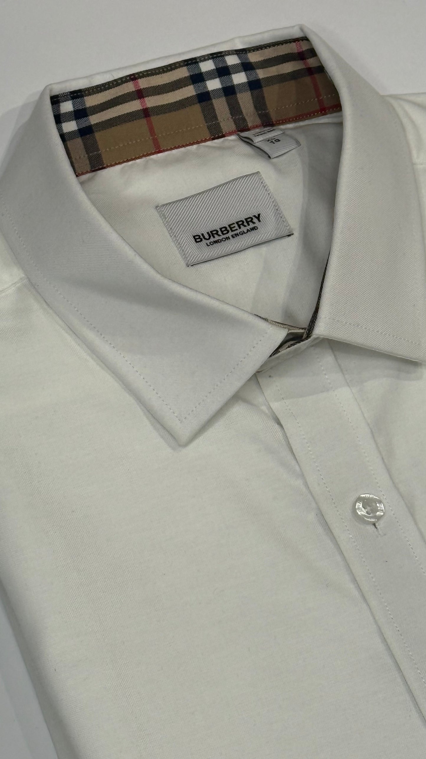 Burberry Camisa Manga Larga