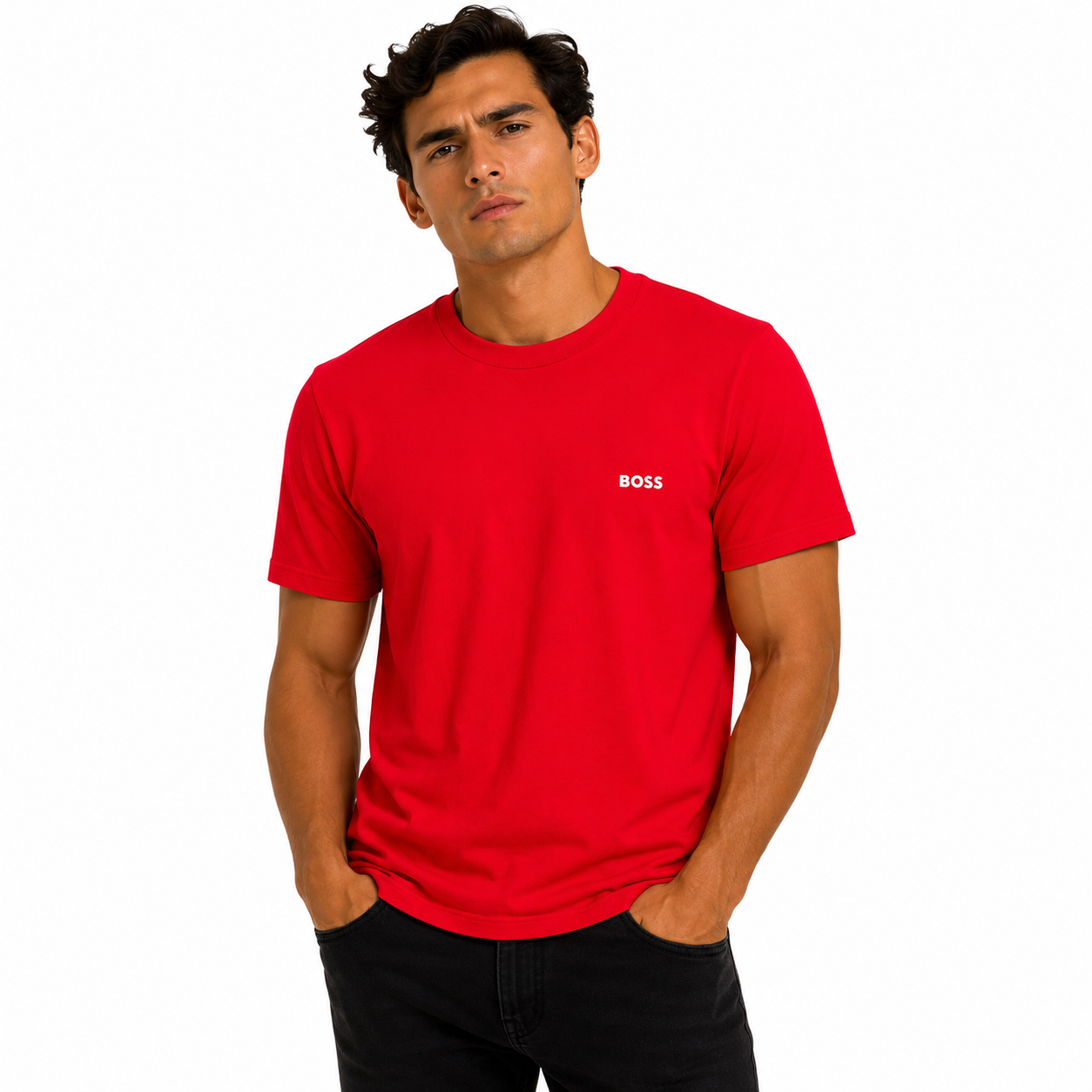 Camiseta Básica Boss