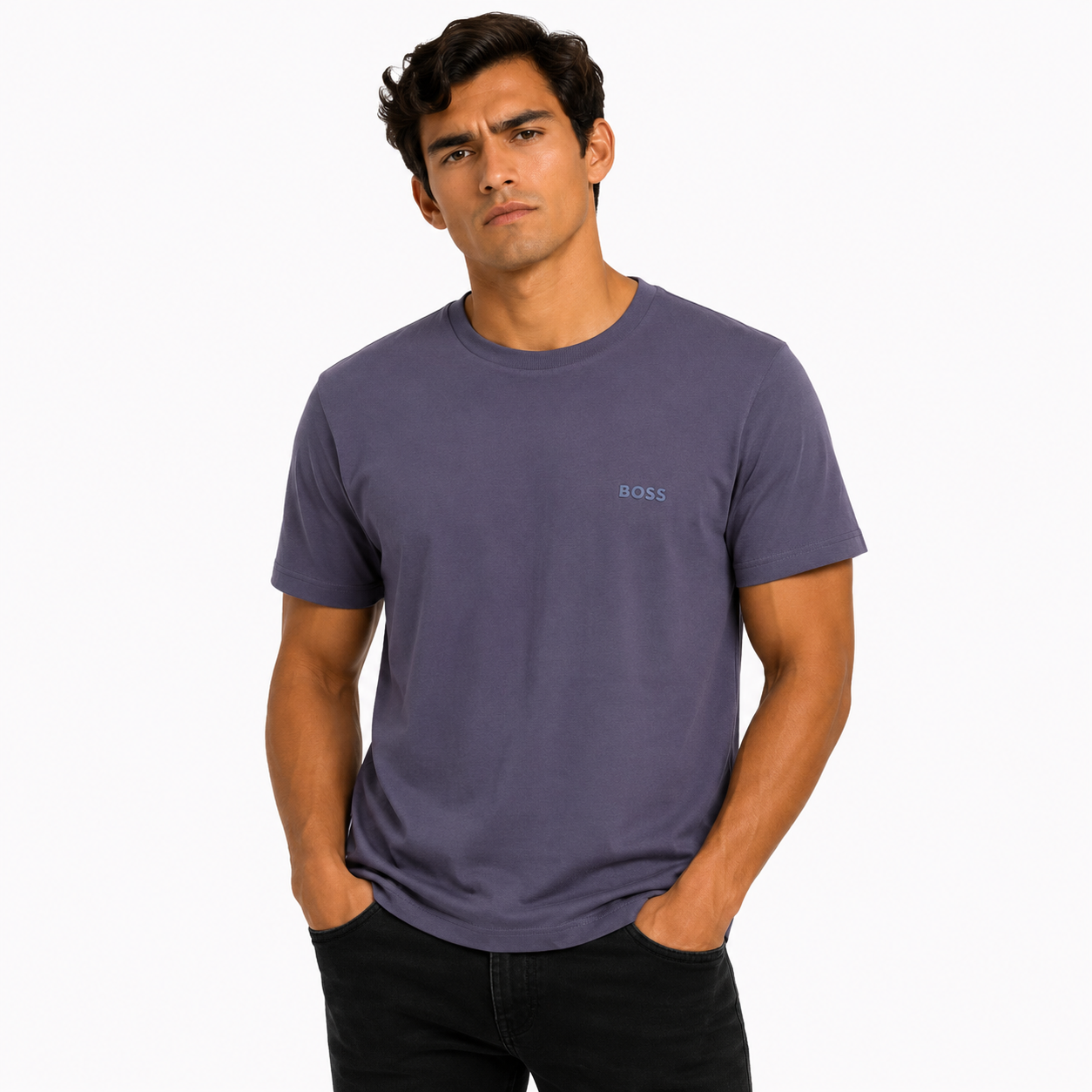 Camiseta Básica Boss