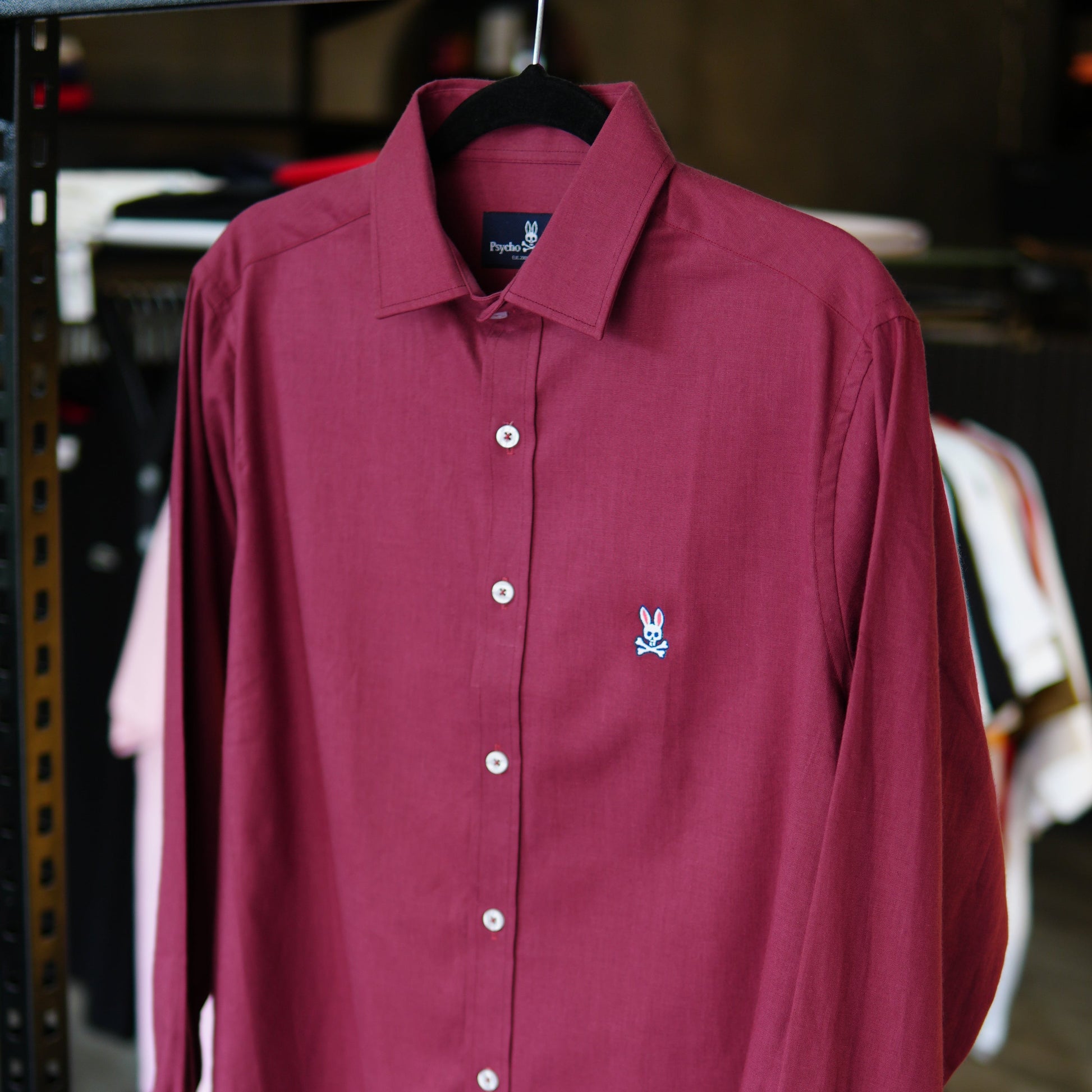 Psycho Bunny Camisa Malga Larga