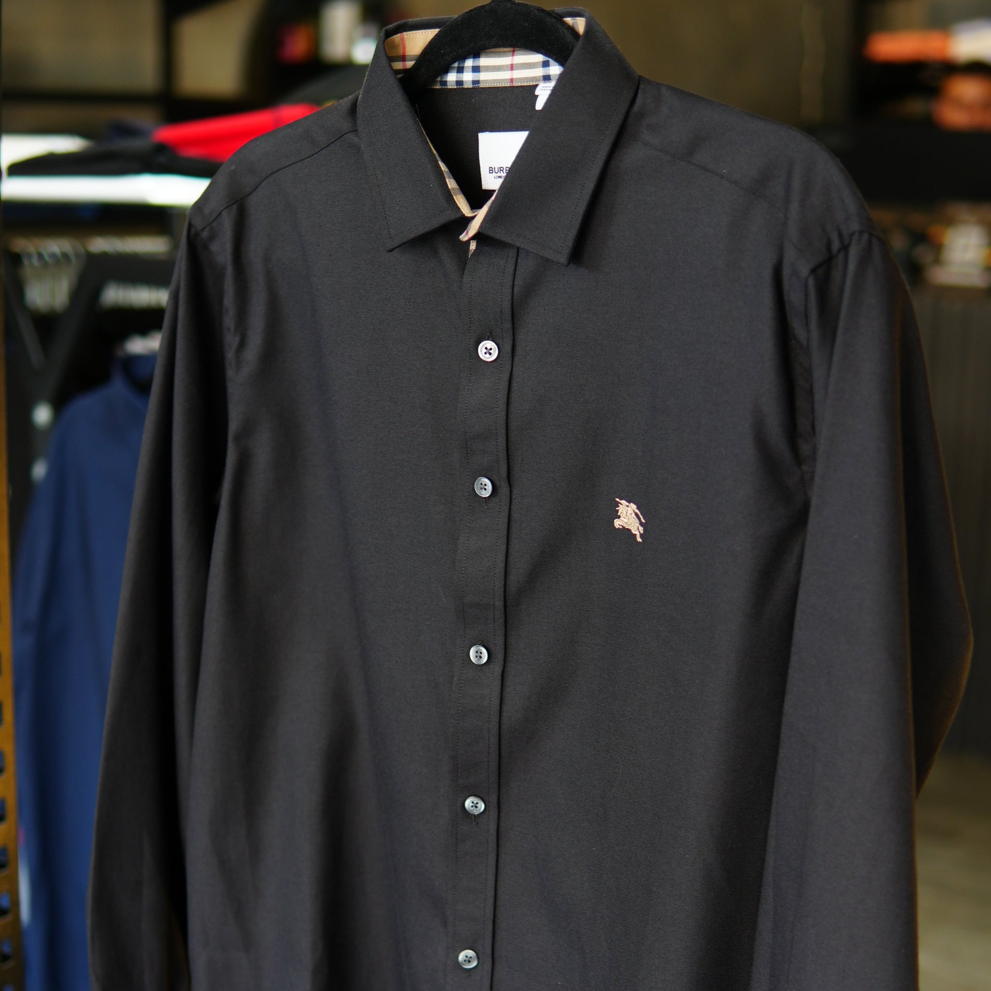 Burberry Camisa Manga Larga