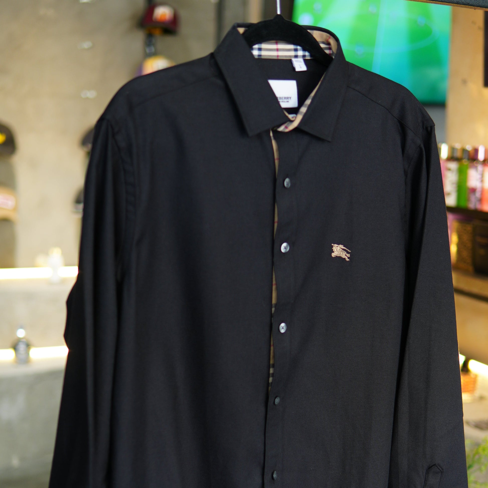 Burberry Camisa Manga Larga