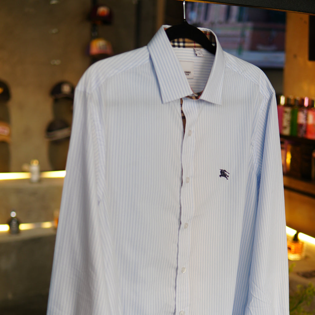 Burberry Camisa Manga Larga