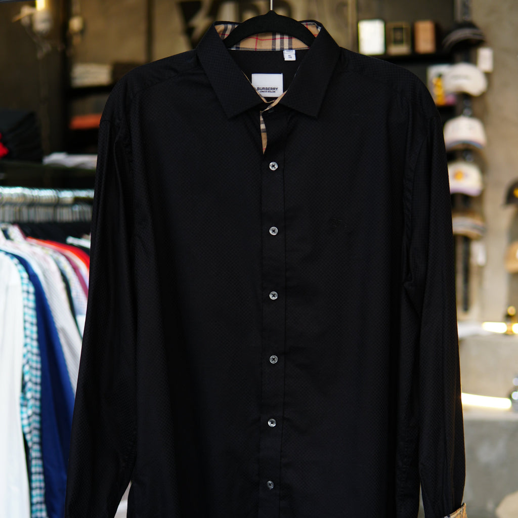 Burberry Camisa Manga Larga