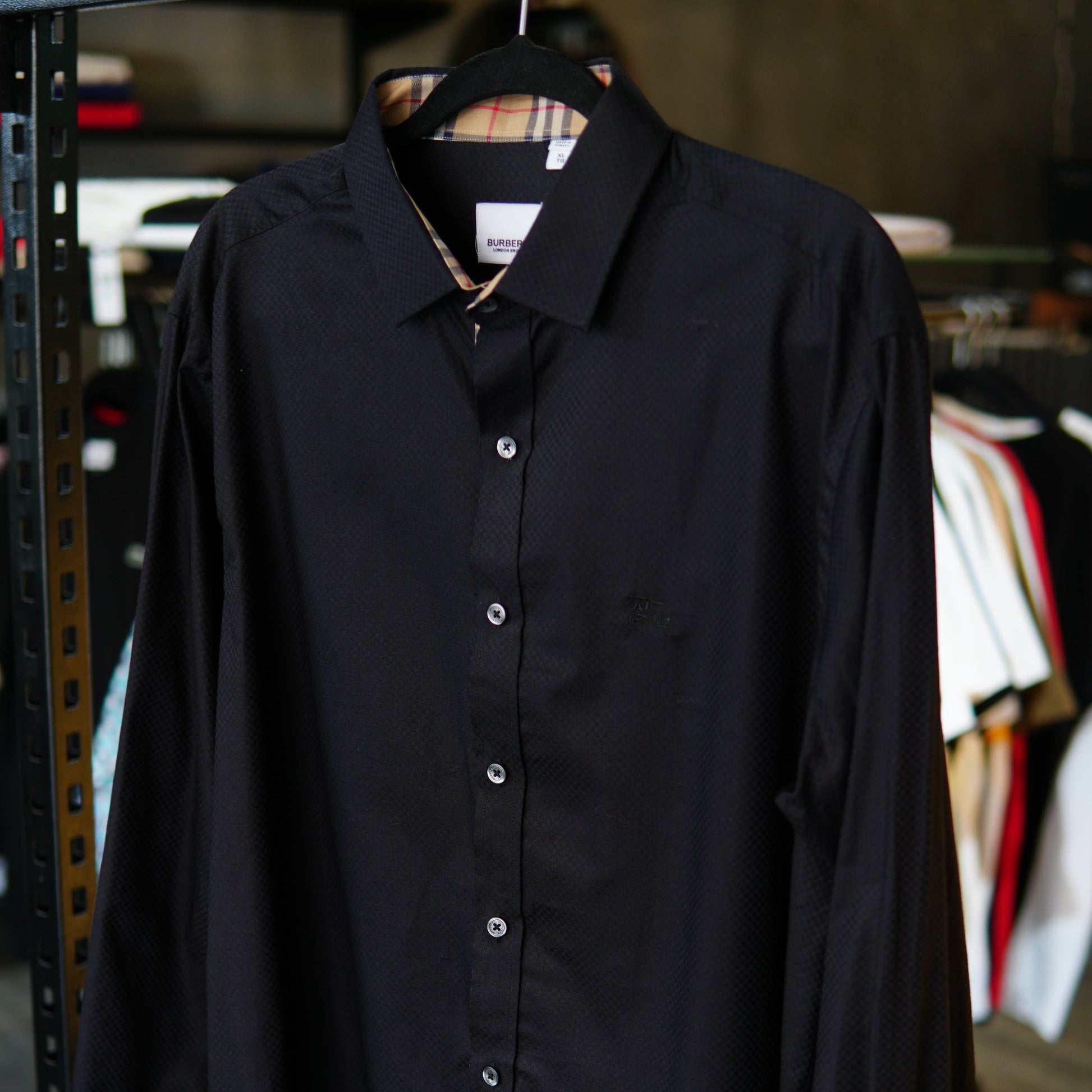 Burberry Camisa Manga Larga