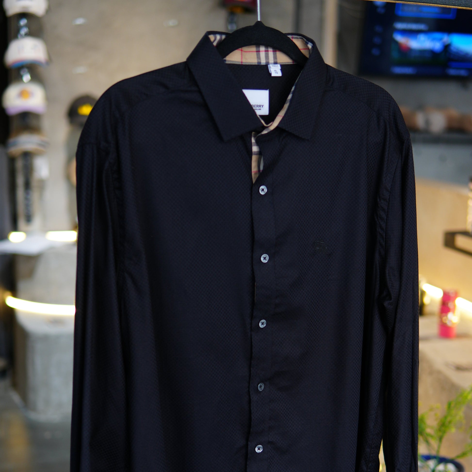 Burberry Camisa Manga Larga