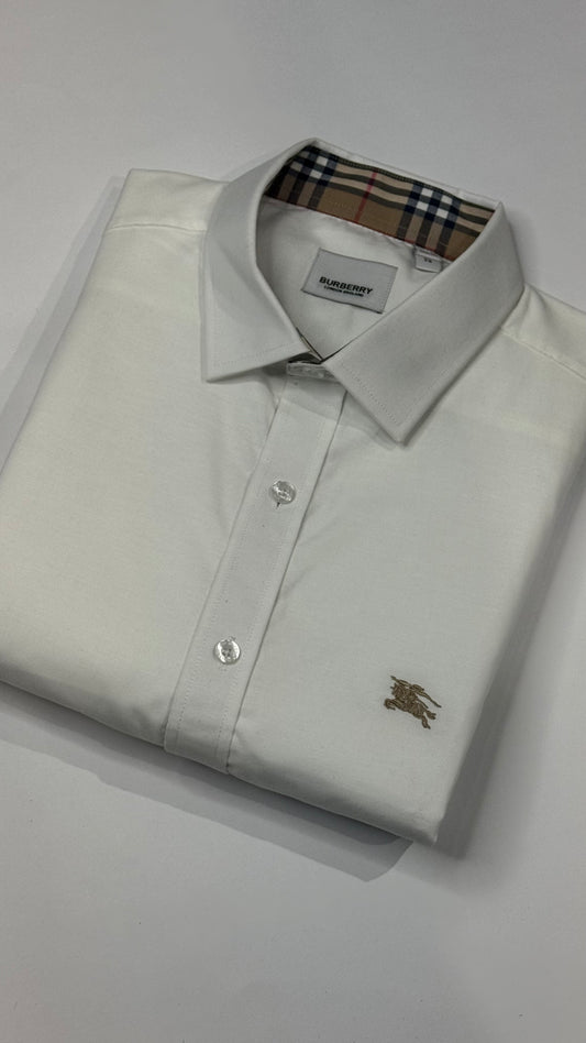 Burberry Camisa Manga Larga