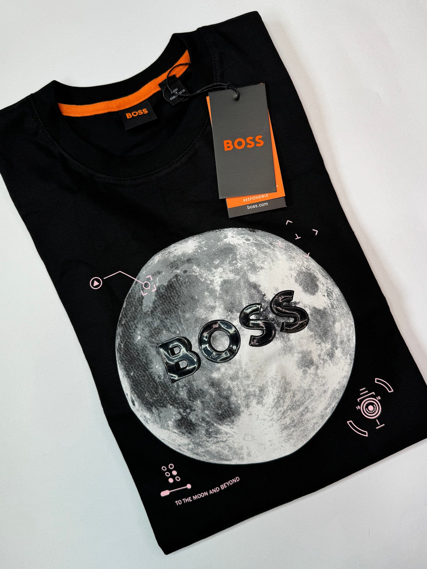 Camiseta Boss diseño