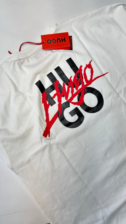 Camiseta Hugo Boss diseño (oversize)