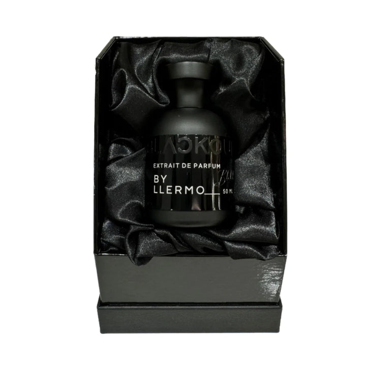 Blackoud By Llermo Extrait de Parfum, frasco negro
